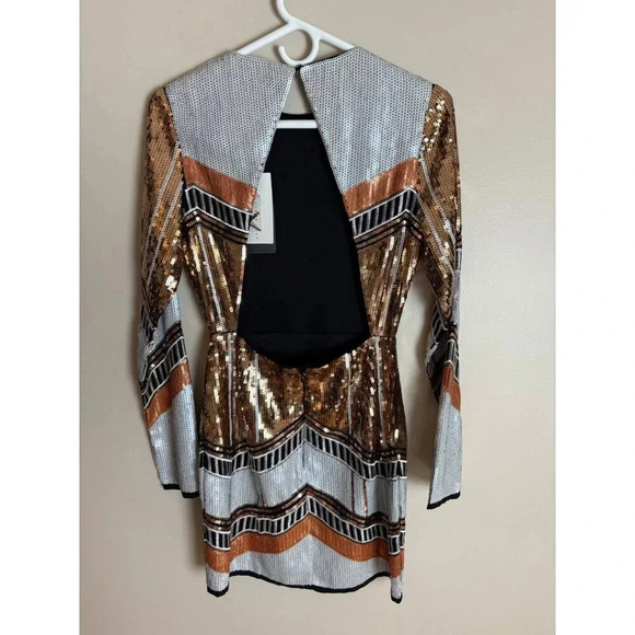 REVOLVE Endless Rose NWT Sparkle Like You Mean It Mini Party Dress Size XS - Picture 6 of 14